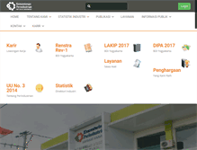 Tablet Screenshot of bdiyogyakarta.kemenperin.go.id
